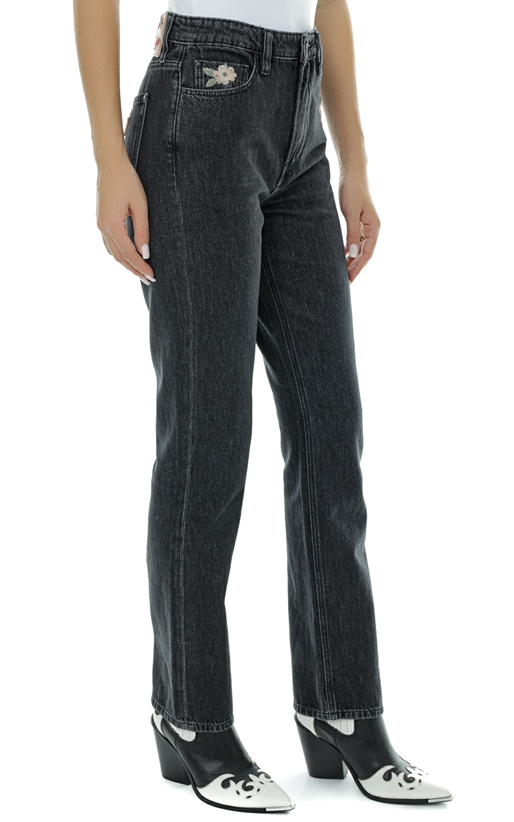 Guess-Jeans cu broderie florala